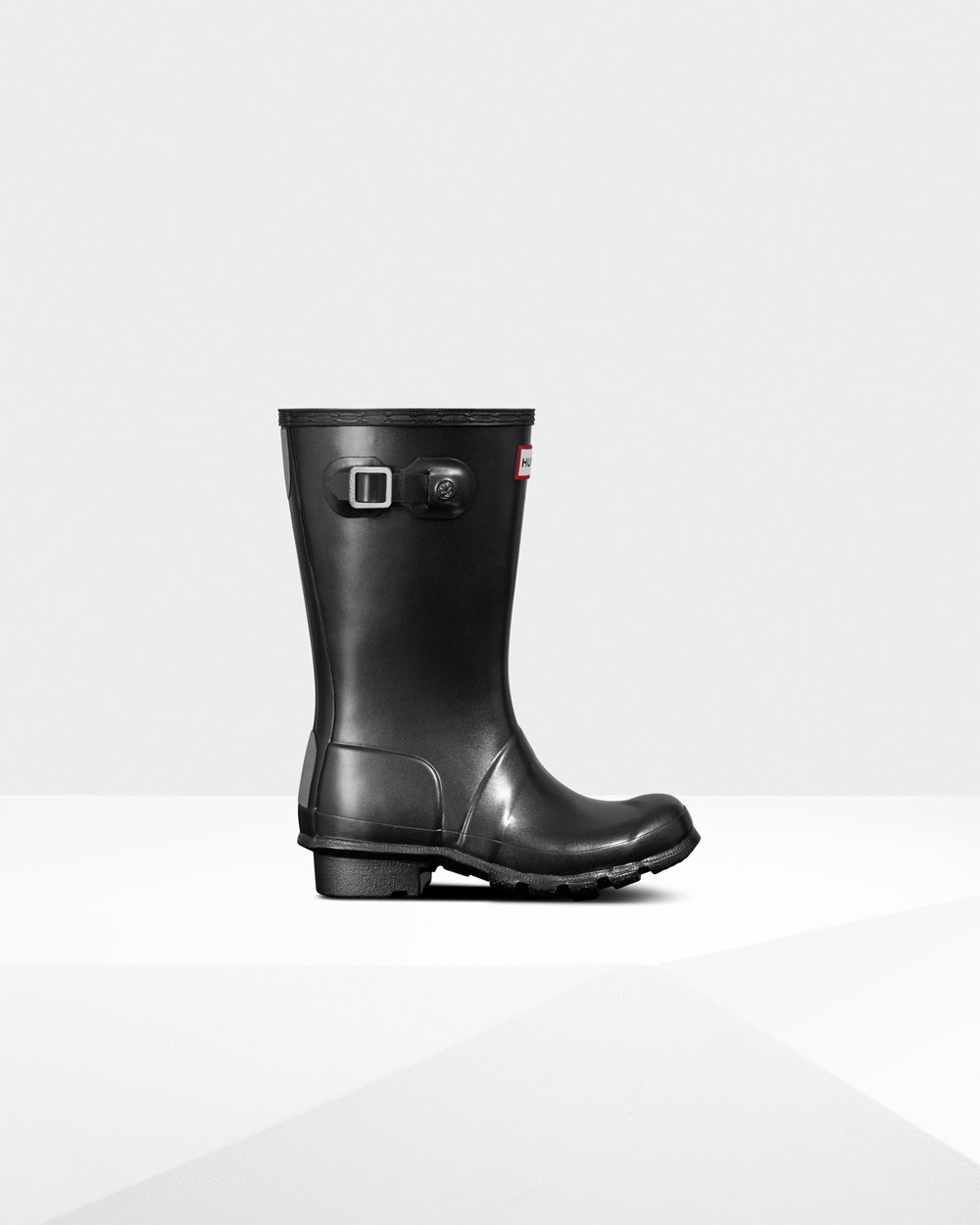 Bottes de Pluie Hunter Original Grands Pearlized Enfant Noir DIORGYU-84